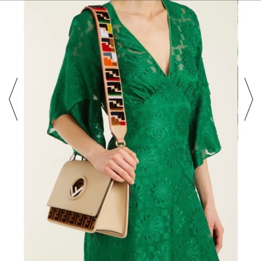 Fendi Strap You Logo Embellished Shoulder Strap